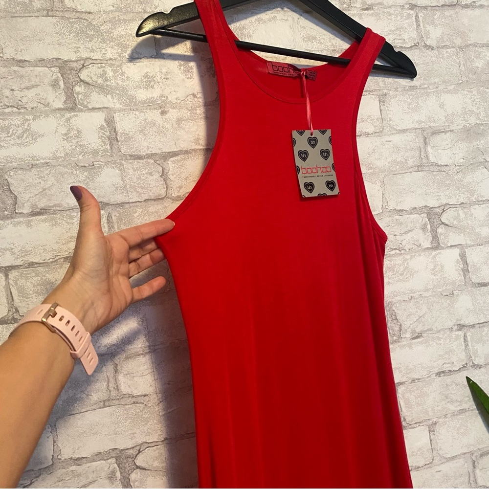 Boohoo Red Maxi Dress - Picture 7 of 11